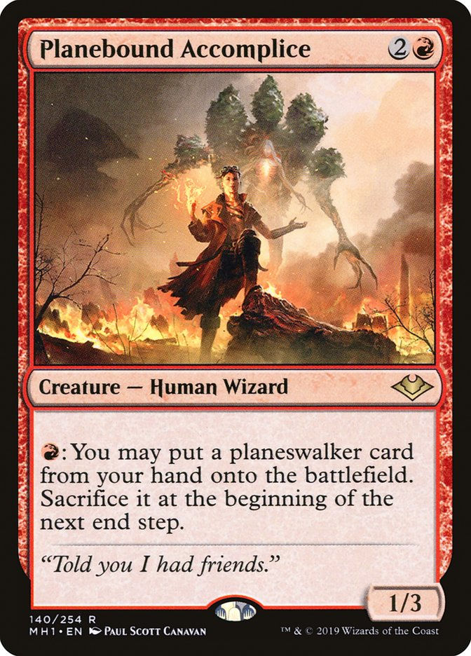 Planebound Accomplice (MH1) (140)