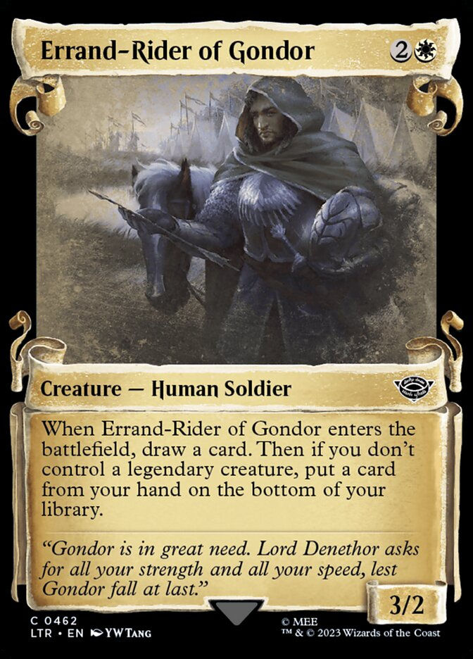 Errand-Rider of Gondor (LTR) (462) / Showcase
