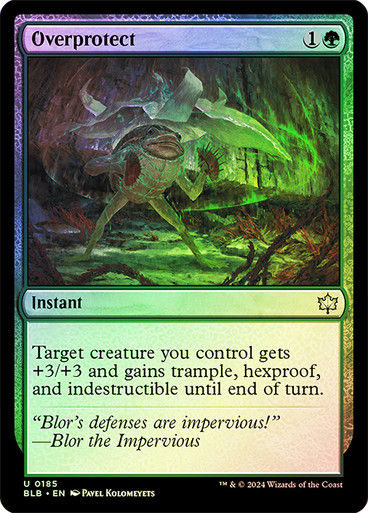 Overprotect (blb) (185) / Foil