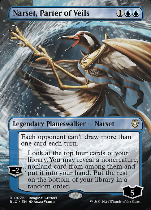 Narset, Parter of Veils (blc) (76) / Borderless