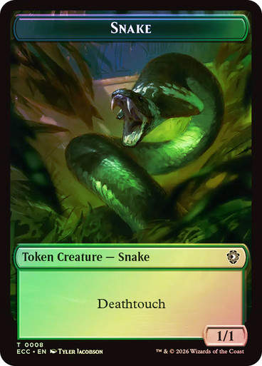 Snake // Zombie (TECC) / Foil