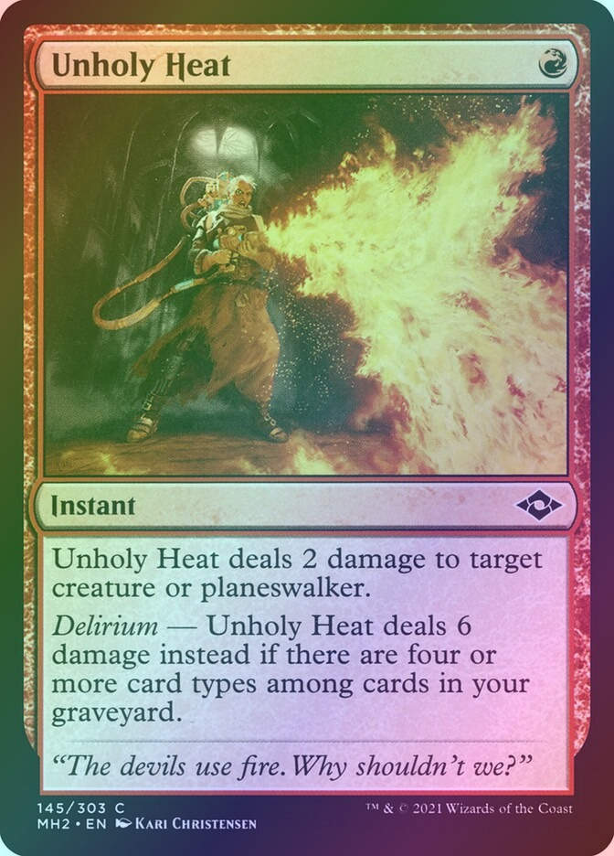 Unholy Heat (MH2) (145) / Foil