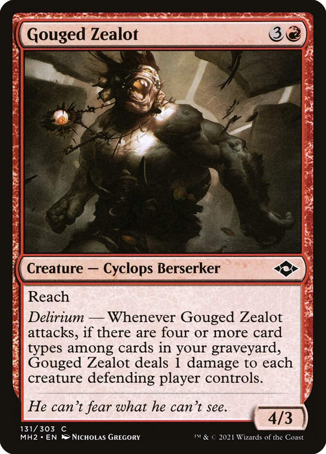 Gouged Zealot (MH2) (131)