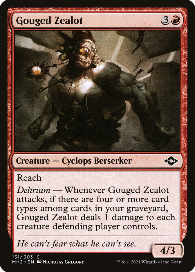 Gouged Zealot (MH2) (131)