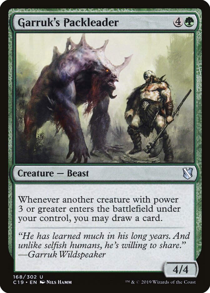 Garruk's Packleader (C19) (168)