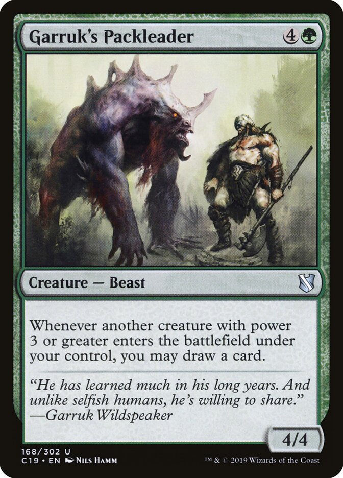 Garruk's Packleader (C19) (168)