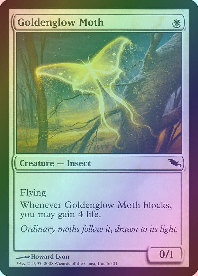 Goldenglow Moth (SHM) (6) / Foil