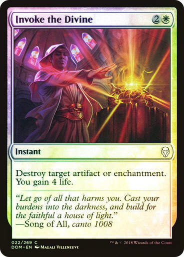 Invoke the Divine (DOM) (22) / Foil