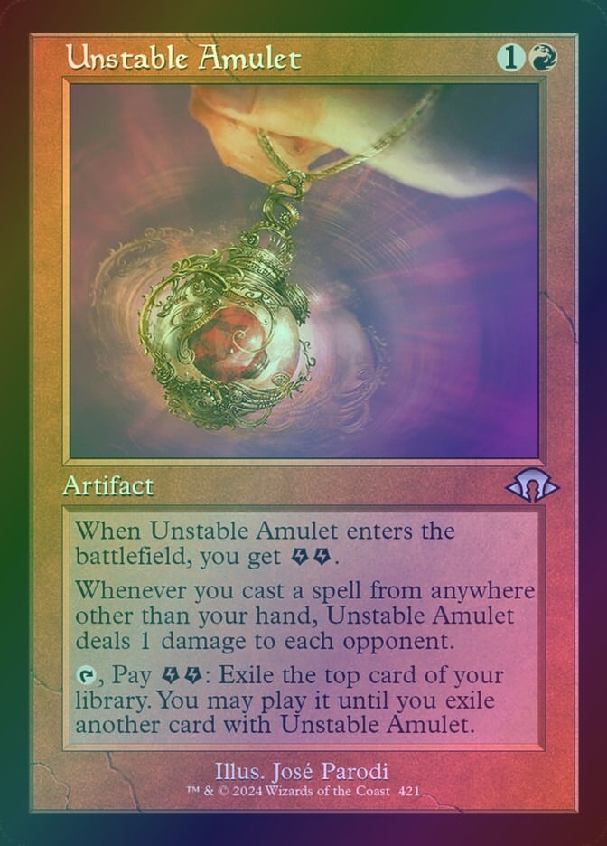 Unstable Amulet (MH3) (421) / Foil