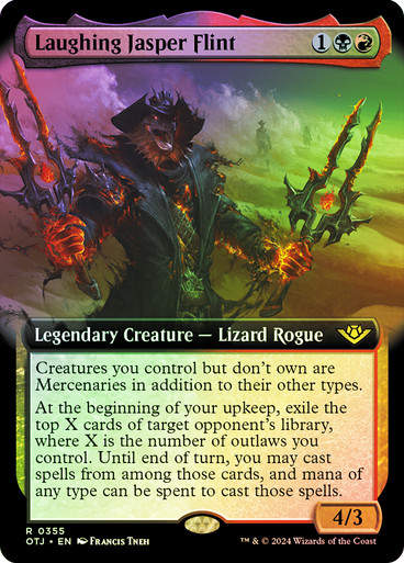 Laughing Jasper Flint (otj) (355) / Foil Extended