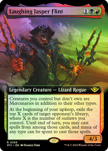 Laughing Jasper Flint (otj) (355) / Foil Extended