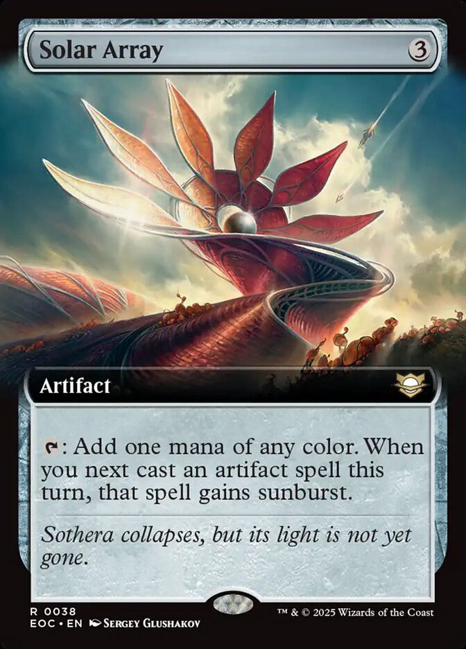 Solar Array (EOC) (38) / Extended Art