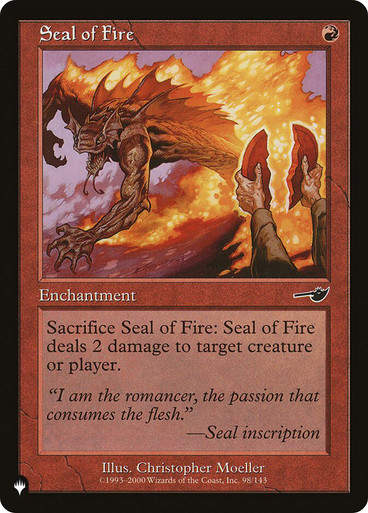 Seal of Fire (PLST) (NEM-98)