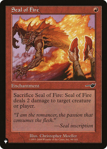 Seal of Fire (PLST) (NEM-98)
