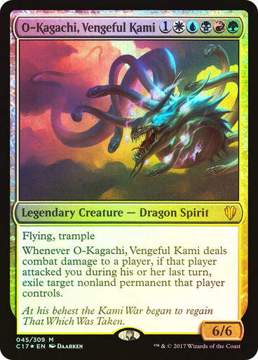 O-Kagachi, Vengeful Kami (c17) / Foil