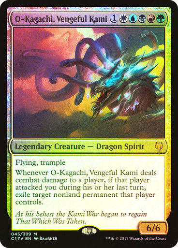 O-Kagachi, Vengeful Kami (c17) / Foil