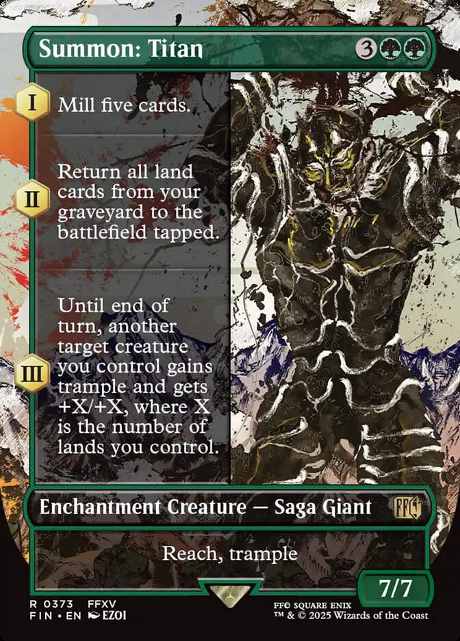 Summon: Titan (FIN) (373) / Borderless