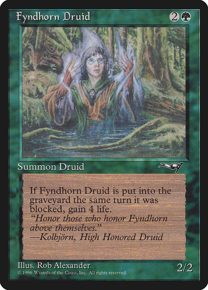 Fyndhorn Druid (ALL) (90b)