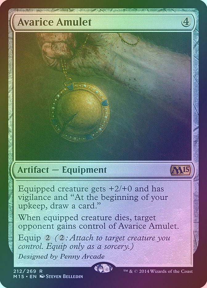 Avarice Amulet (M15) (212) / Foil