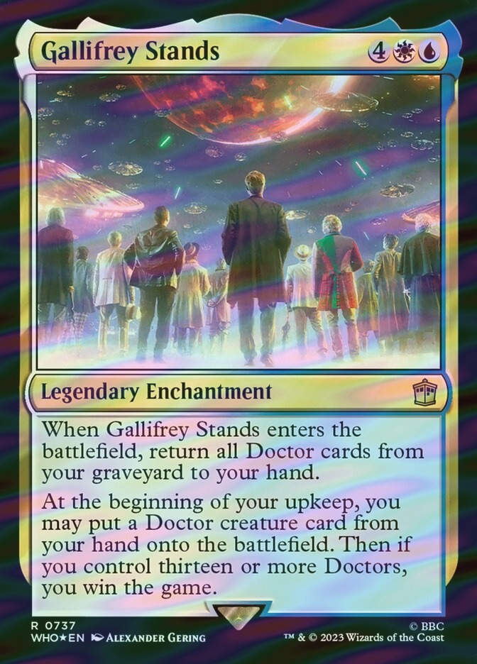 Gallifrey Stands (WHO) (737) / Surge Foil