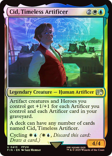 Cid, Timeless Artificer (FIN) (413) / Foil