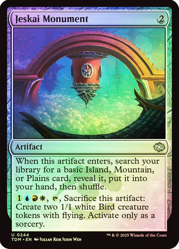 Jeskai Monument (TDM) (244) / Foil