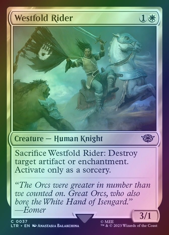 Westfold Rider (LTR) (37) / Foil
