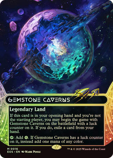 Gemstone Caverns (EOS) (16) / Borderless / Foil