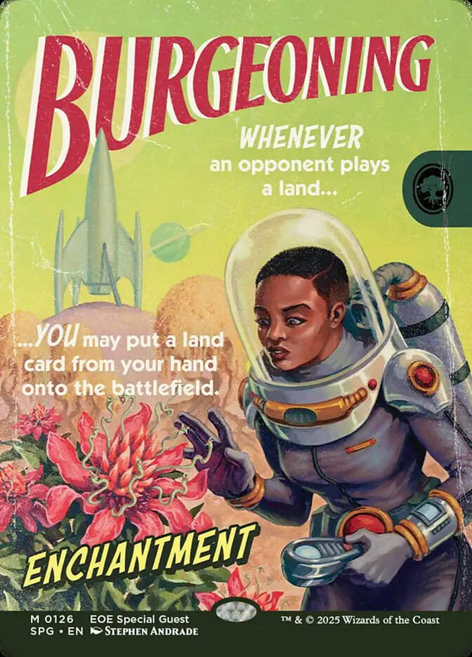 Burgeoning (SPG) (126) / Borderless