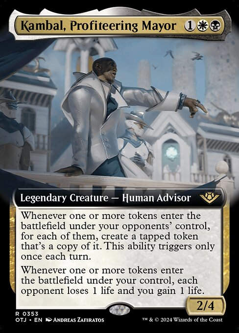 Kambal, Profiteering Mayor (otj) (353) / Extended Art