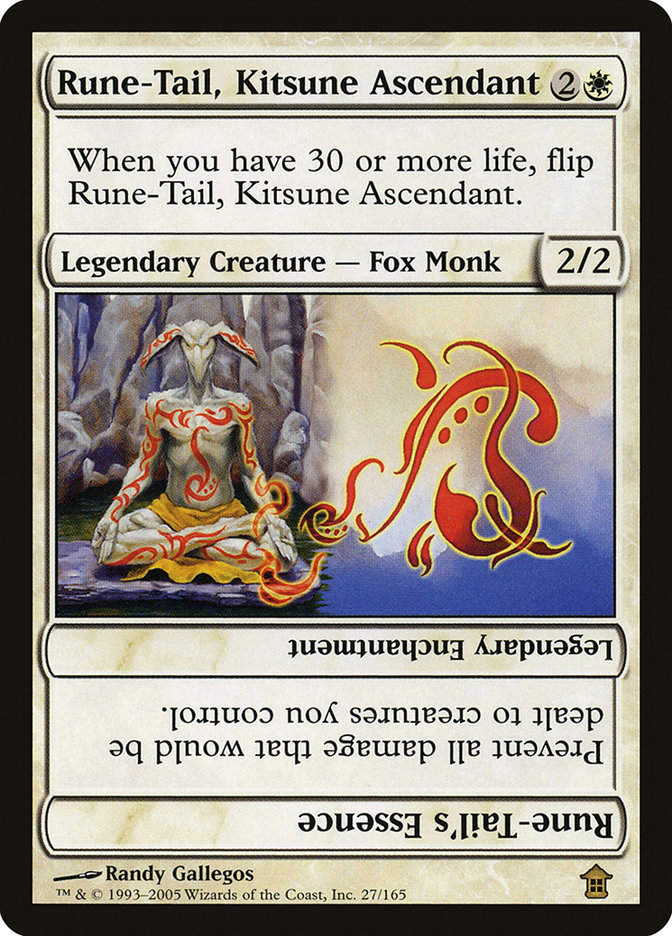 Rune-Tail, Kitsune Ascendant // Rune-Tail's Essence (sok)