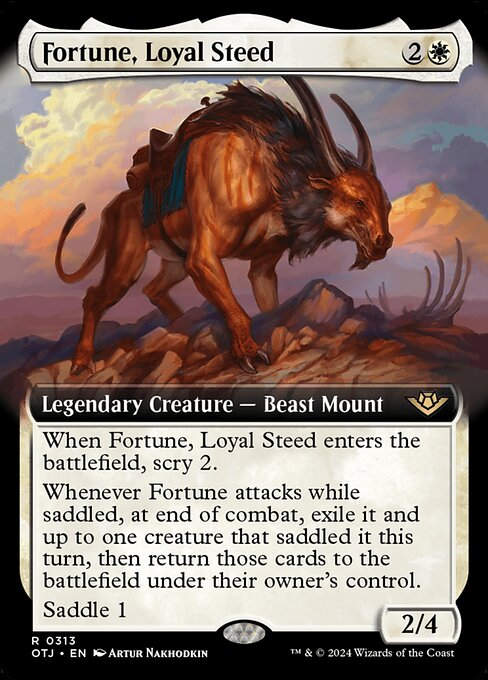 Fortune, Loyal Steed (otj) (313) / Extended Art