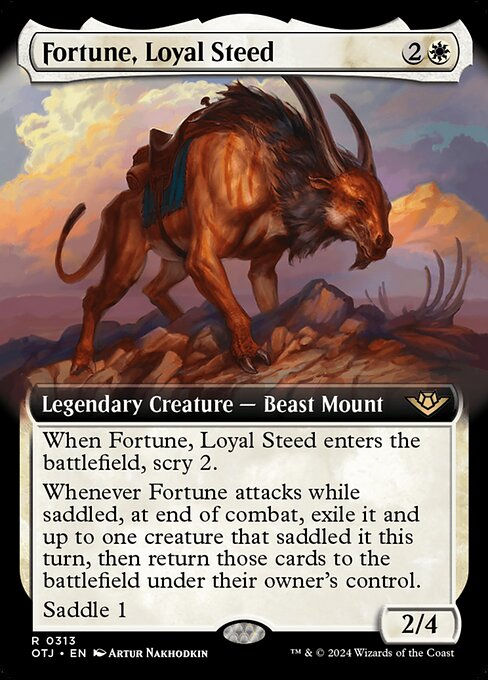 Fortune, Loyal Steed (otj) (313) / Extended Art
