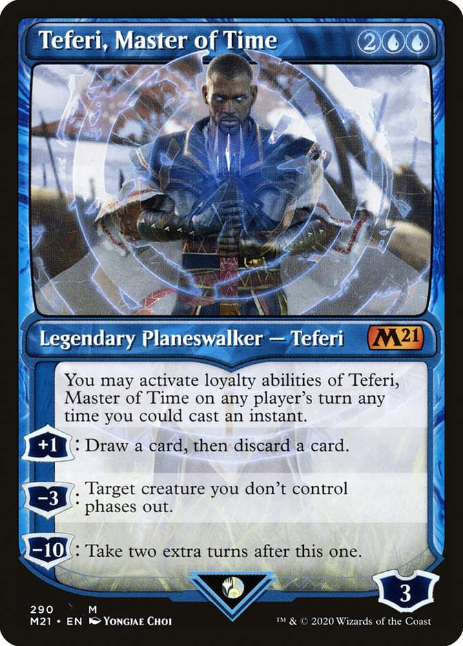 Teferi, Master of Time (M21) (290) / Showcase
