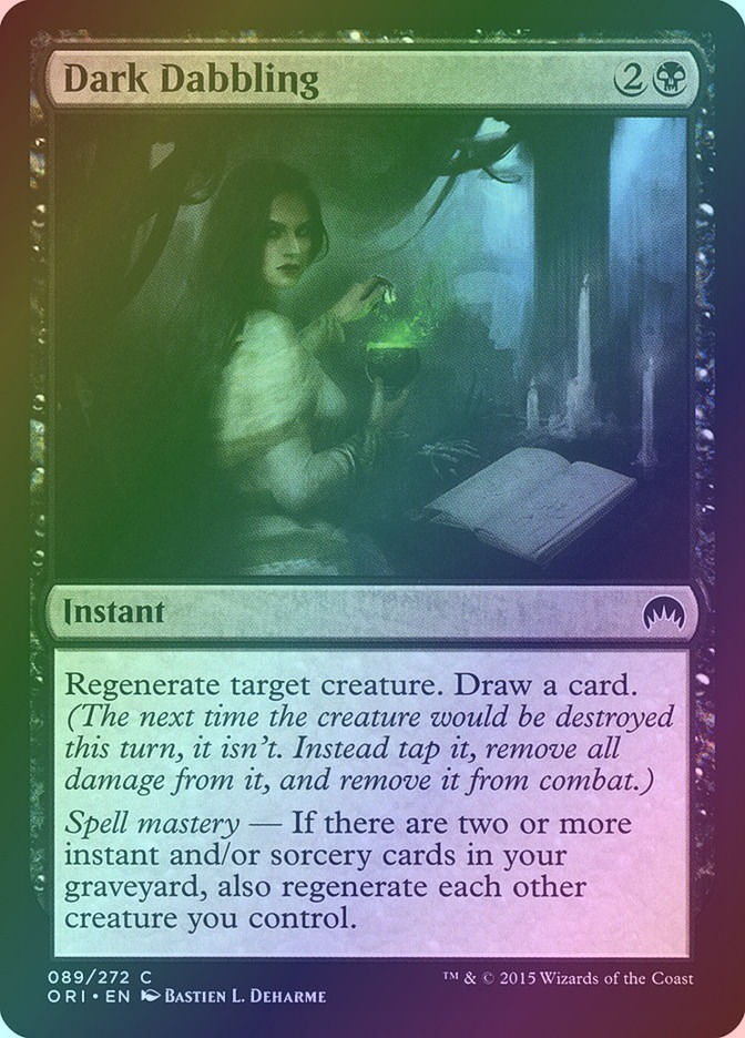 Dark Dabbling (ORI) (89) / Foil