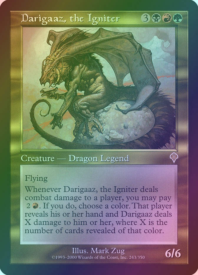 Darigaaz, the Igniter (INV) (243) / Foil
