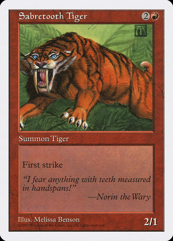 Sabretooth Tiger (5ED) (264)