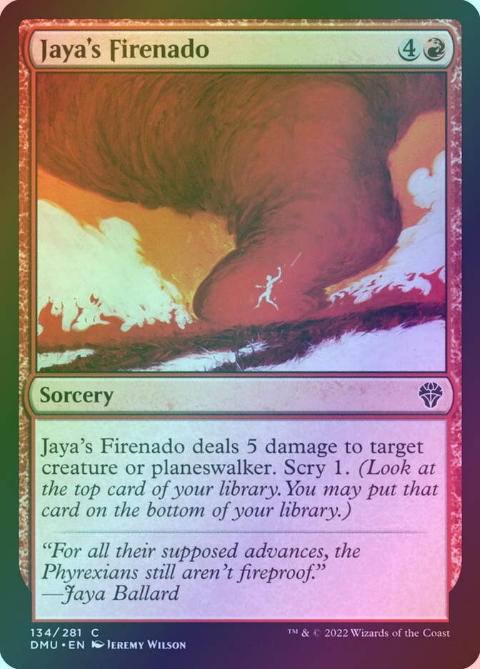 Jaya's Firenado (DMU) (134) / Foil