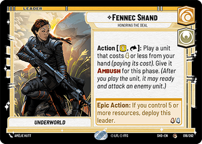 Fennec Shand - Honoring the Deal (SHD_#016/262)