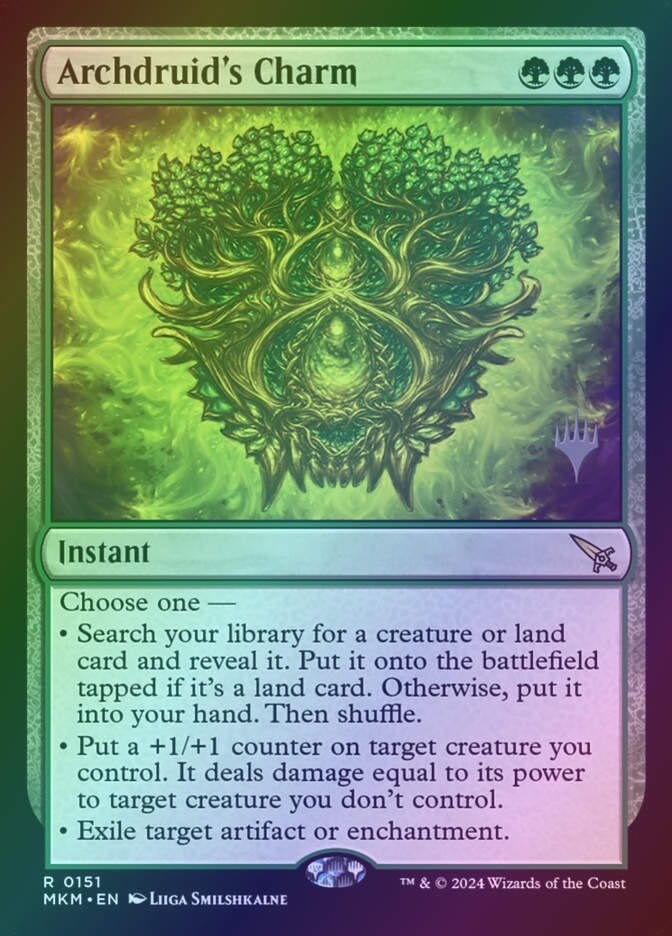 Archdruid's Charm (PMKM) (151p) / Foil