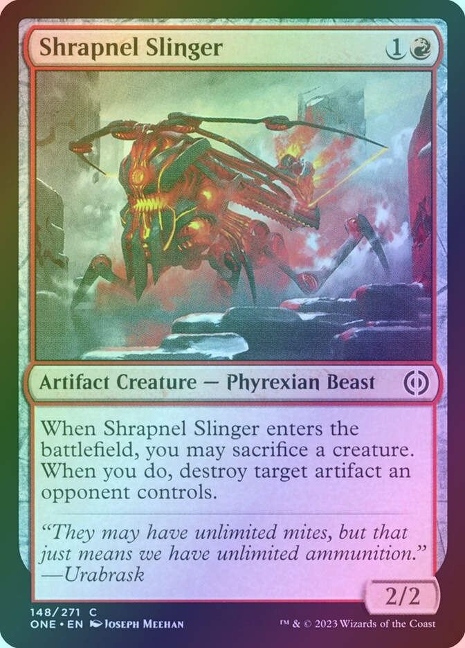 Shrapnel Slinger (ONE) (148) / Foil
