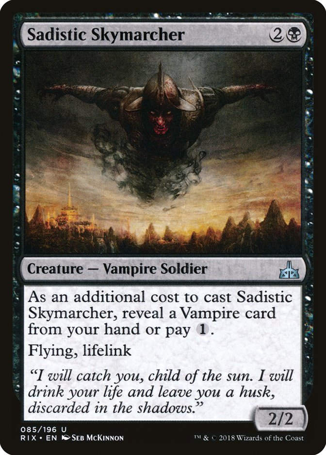 Sadistic Skymarcher (RIX) (85)