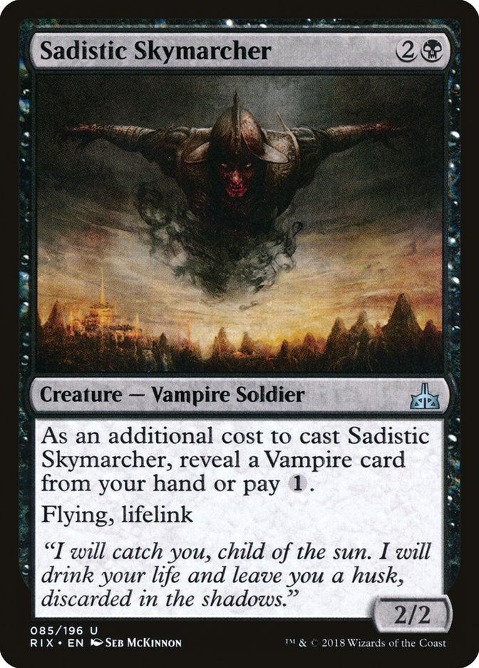 Sadistic Skymarcher (RIX) (85)