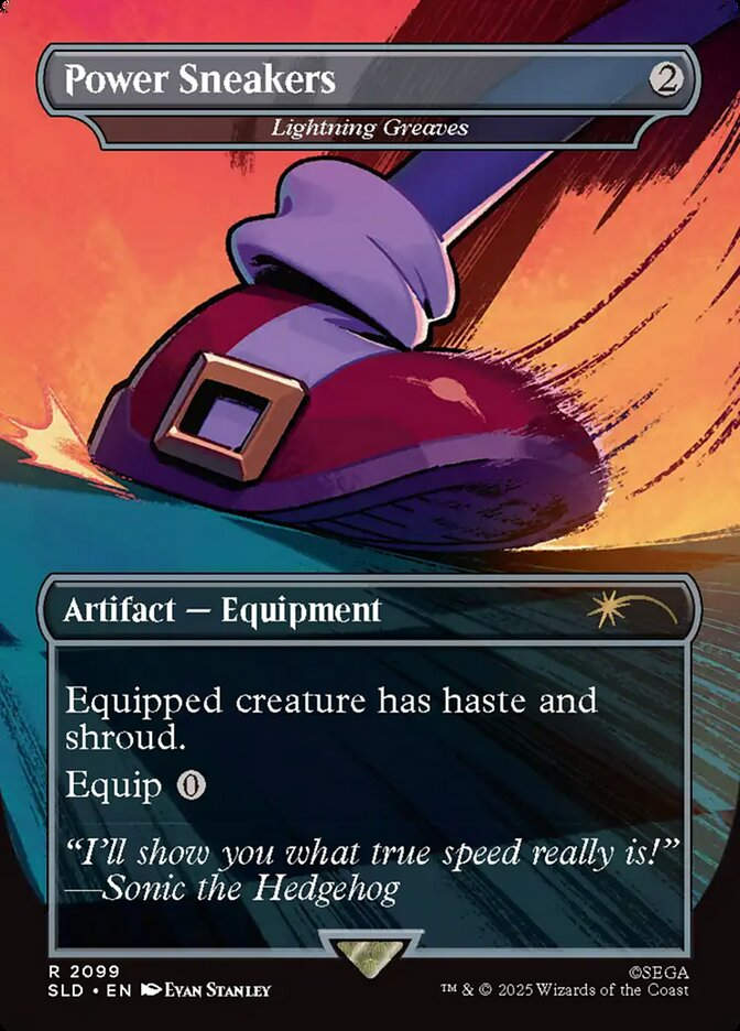 Lightning Greaves (SLD) (2099) / Borderless