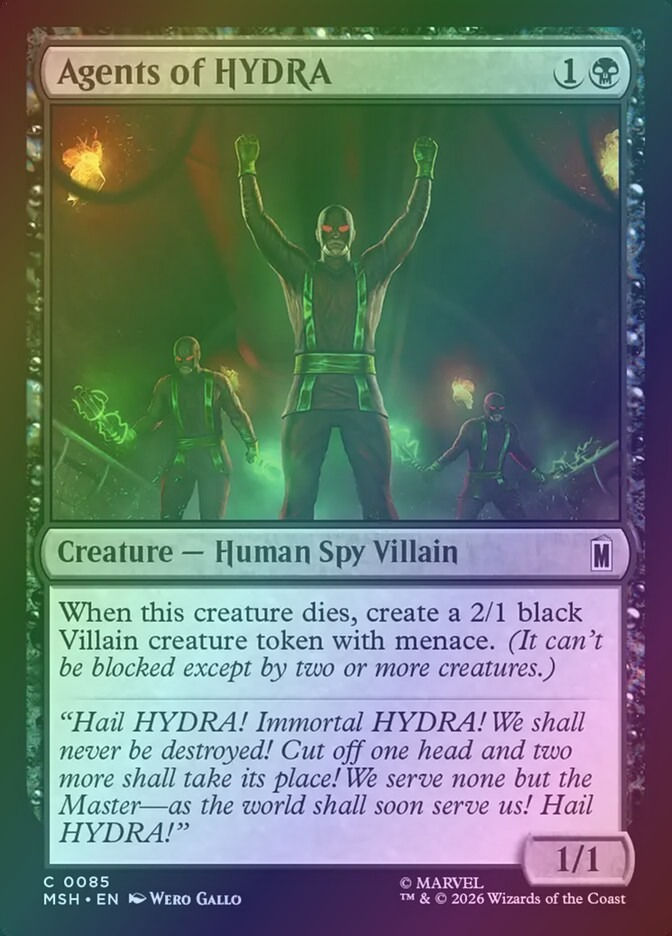 Agents of HYDRA (MSH) (85) / Foil