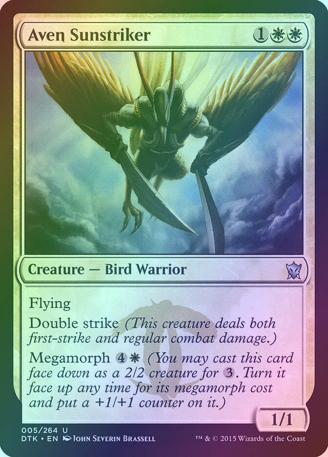 Aven Sunstriker (DTK) (5) / Foil
