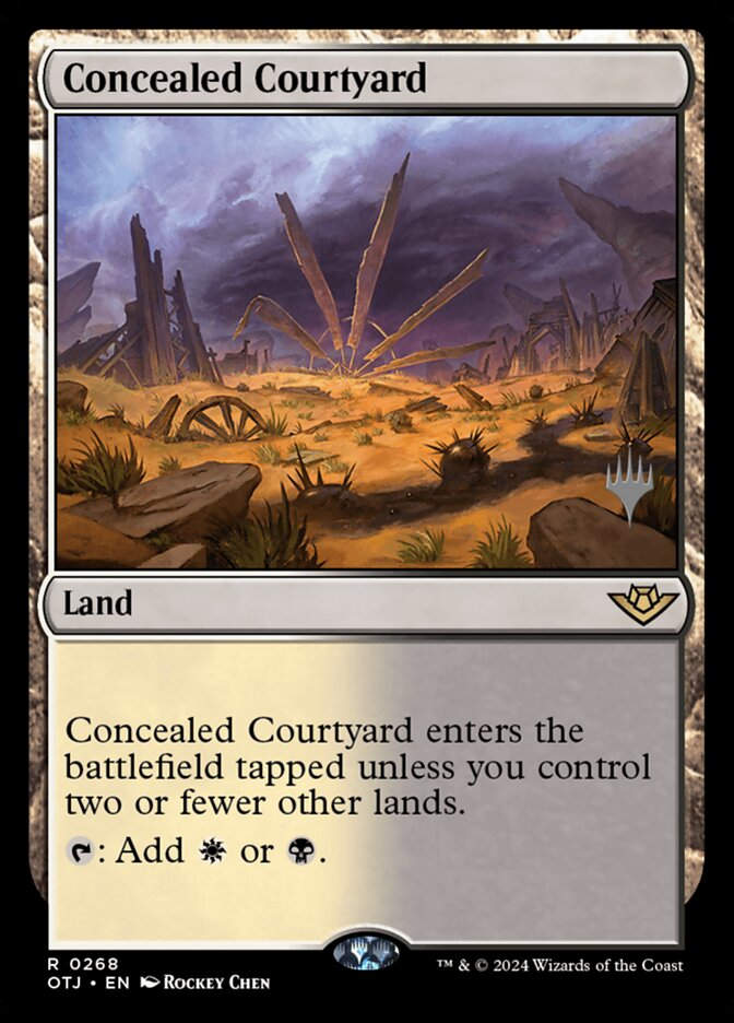 Concealed Courtyard (POTJ) (268p)