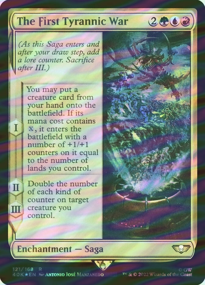 The First Tyrannic War (40K) (121★) / Surge Foil