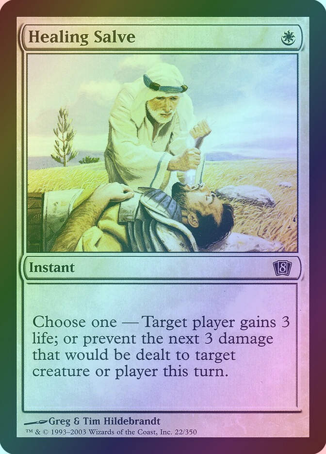 Healing Salve (8ED) (22★) / Foil