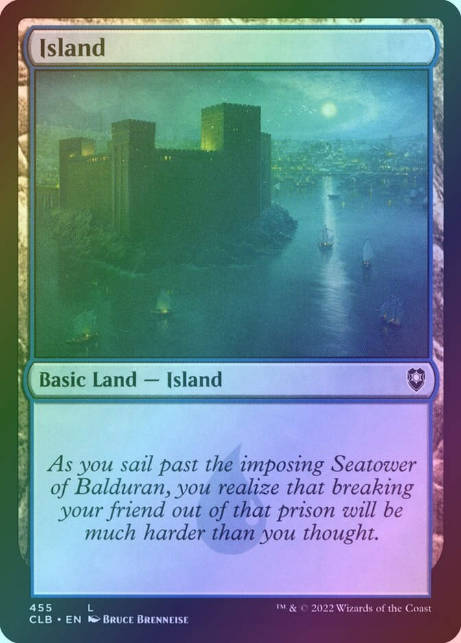 Island (CLB) (455) / Foil